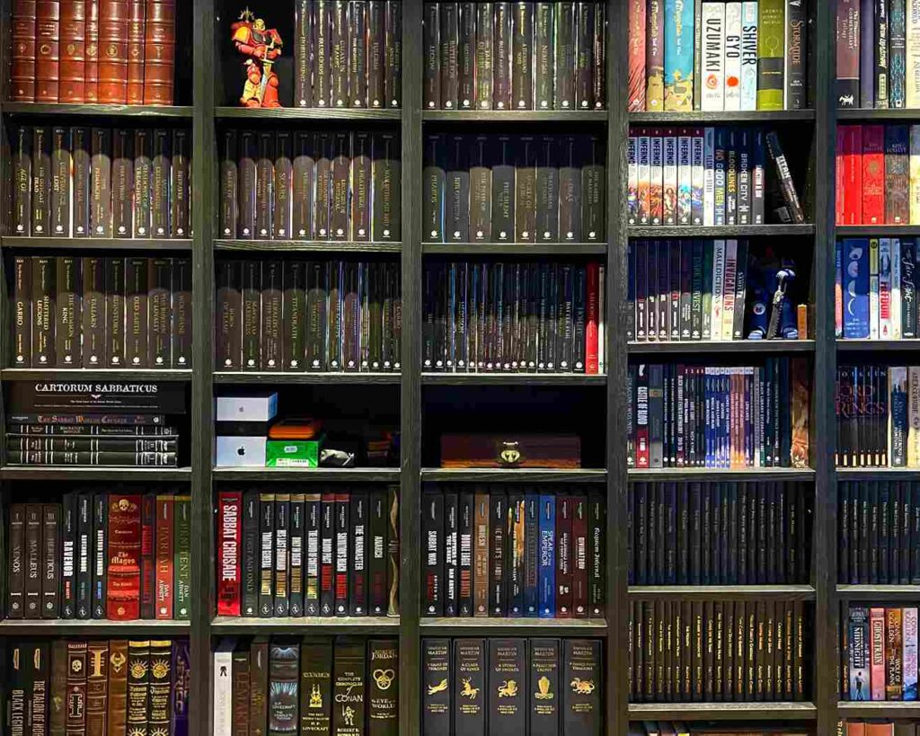 black library collection