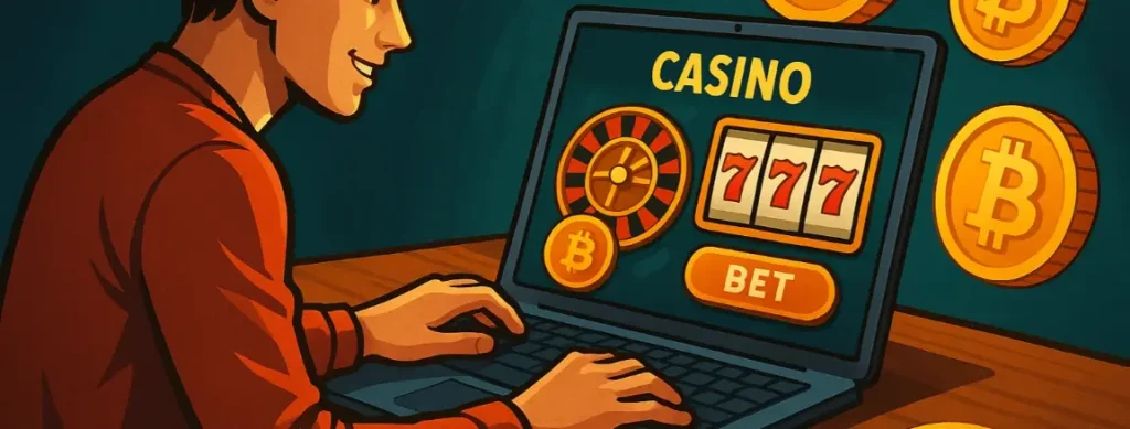 casino retrait crypto