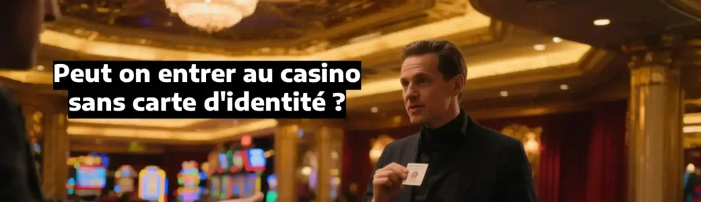 peut on entrer au casino sans carte d'identité