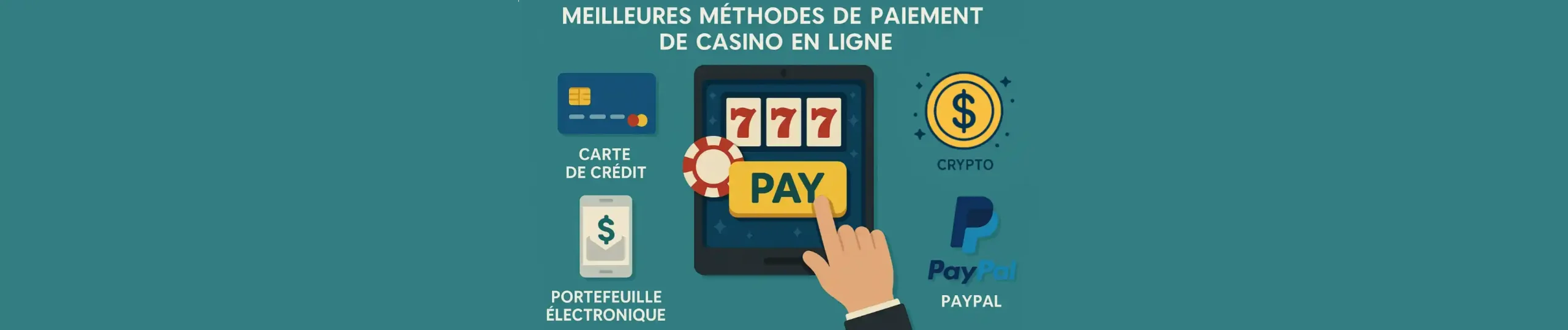 meilleurs méthodes de paiement de casino en ligne