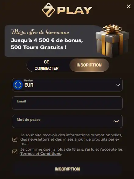 SevenPlay casino avis